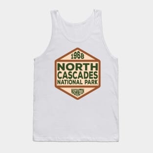 North Cascades National Park badge Tank Top